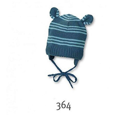 Sterntaler Strickmütze mit Streifen und Bindebänder - Sterntaler® - hutwelt