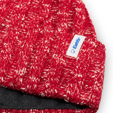 Eisbär Leon Strickmütze rot