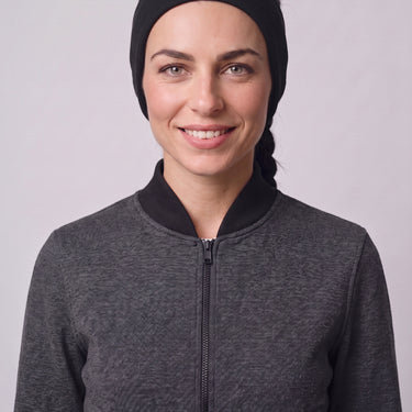 Eisbär Hagen Stirnband schwarz