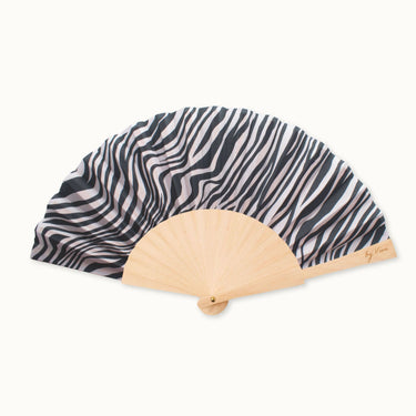 Fächer Zebra