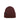 Superyellow SISU Merinowolle Mütze Beanie dark red