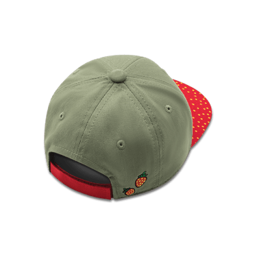 Koaa – Der kleine Maulwurf "Erdbeere" – Snapback green/red: 3 - 8 Years - koaa - hutwelt